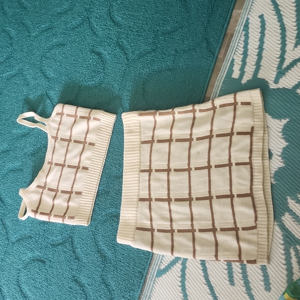 2 piece skirt set